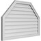 Ekena Millwork Octagonal Top Surface Mount PVC Gable Vent w/ 2"W x 1-1/2"P Brickmould Frame, 42"W x 28"H GVPOT42X2802SN - alternate 4